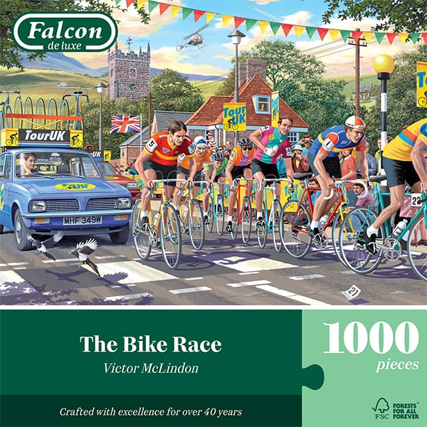 The Bike Race (1000 pcs) CASSE-TÊTE - 1000 morceaux