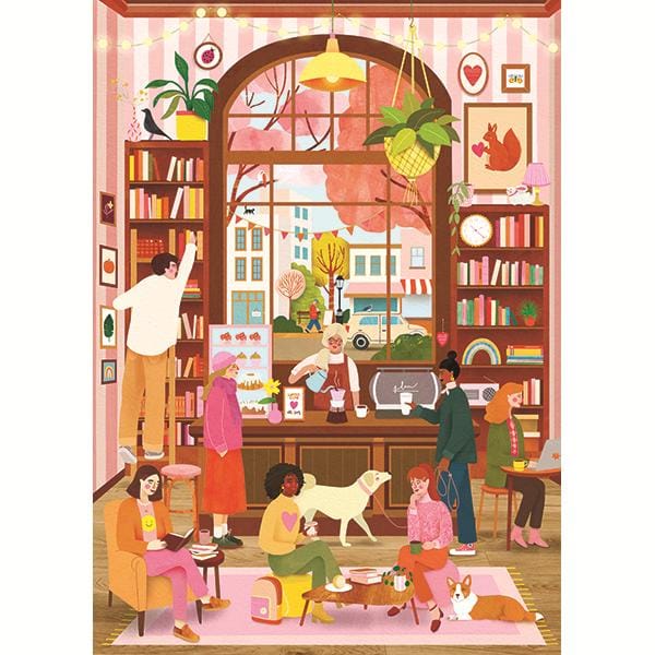 The Cozy Bean Café, L. Lhuilier (1000 pcs) CASSE-TÊTE - 1000 morceaux
