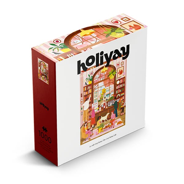 The Cozy Bean Café, L. Lhuilier (1000 pcs) CASSE-TÊTE - 1000 morceaux