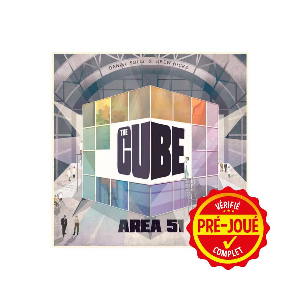The Cube - Area 51 (pré-joué) (EN) BAZAR - Bazar - Stratégie