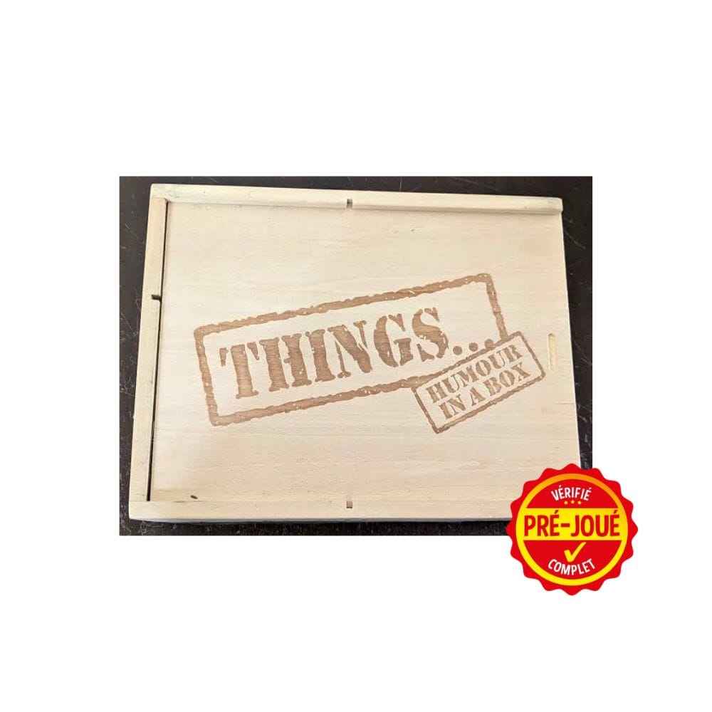 The Game of Things -Edition 2002 (pré-joué) (EN) BAZAR - Bazar - Ambiance (party)