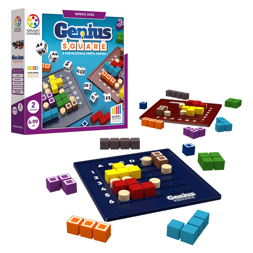 The Genius Square (ML) JEUX - Deux joueurs