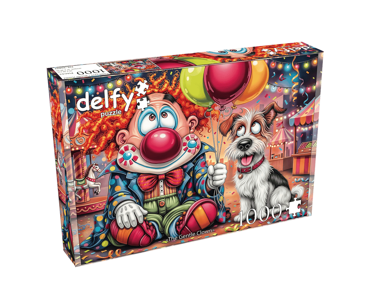 The Gentle Clown (1000pcs) CASSE-TÊTE - 1000 morceaux