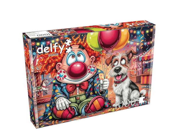 The Gentle Clown (1000pcs) CASSE-TÊTE - 1000 morceaux