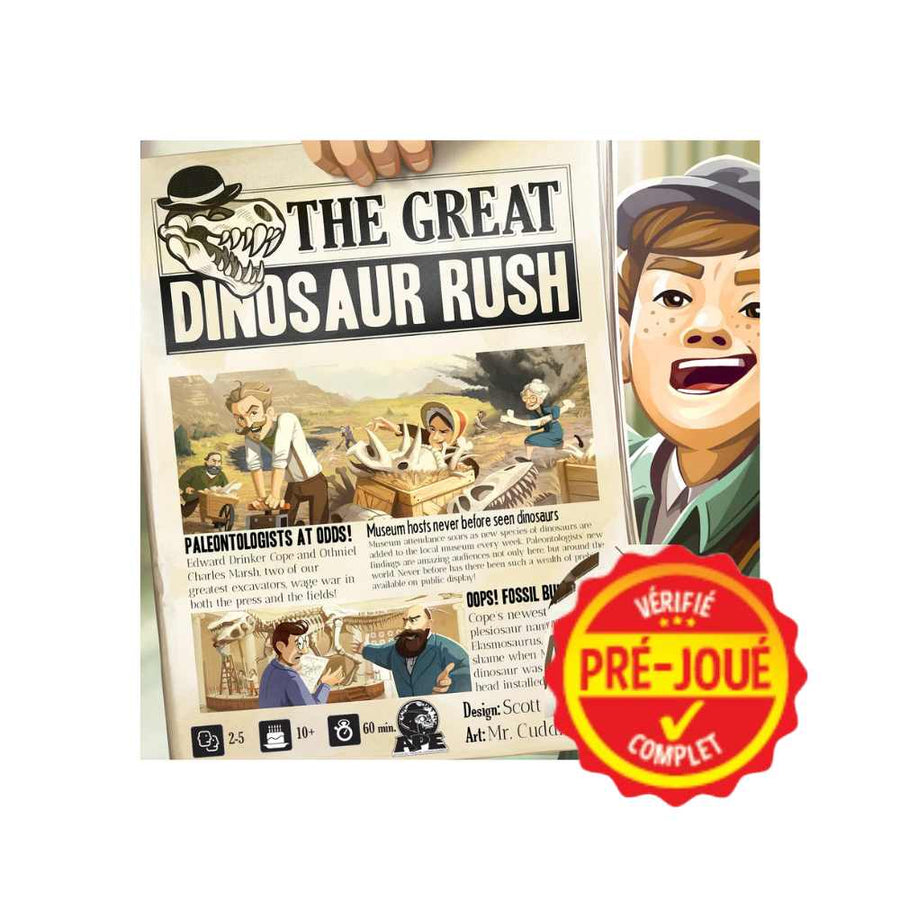 The Great Dinosaur Rush (pré-joué) (EN) BAZAR - Bazar - Stratégie