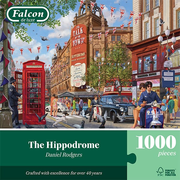 The Hippodrome (1000 pcs) CASSE-TÊTE - 1000 morceaux