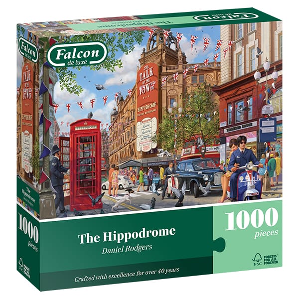 The Hippodrome (1000 pcs) CASSE-TÊTE - 1000 morceaux