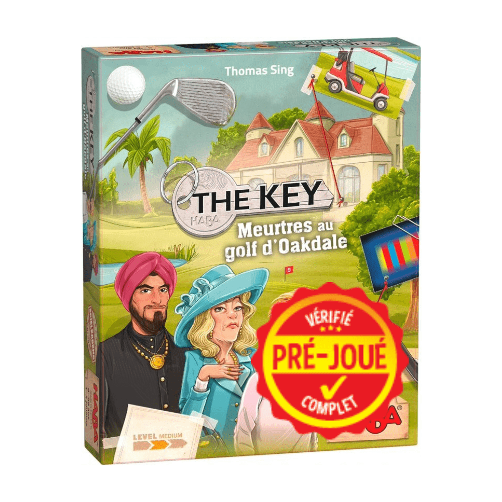 The Key: Meurtres au golf d'Oakdale (pré-joué) (FR) BAZAR - Bazar - Stratégie