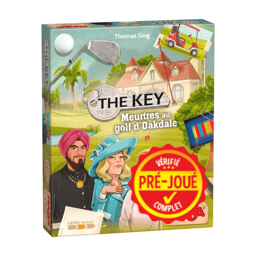 The Key: Meurtres au golf d'Oakdale (pré-joué) (FR) BAZAR - Bazar - Stratégie