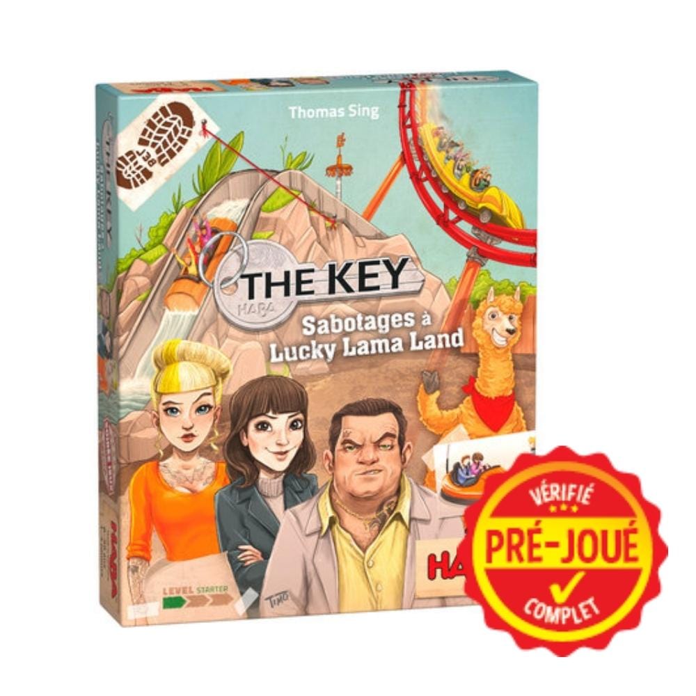 The Key: Sabotages à Lucky Lama Land  (pré-joué) (FR) BAZAR - Bazar - Famille