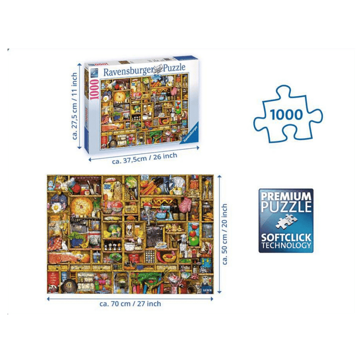 The Kitchen Cupboard (1000 pc) CASSE-TÊTE - 1000 morceaux