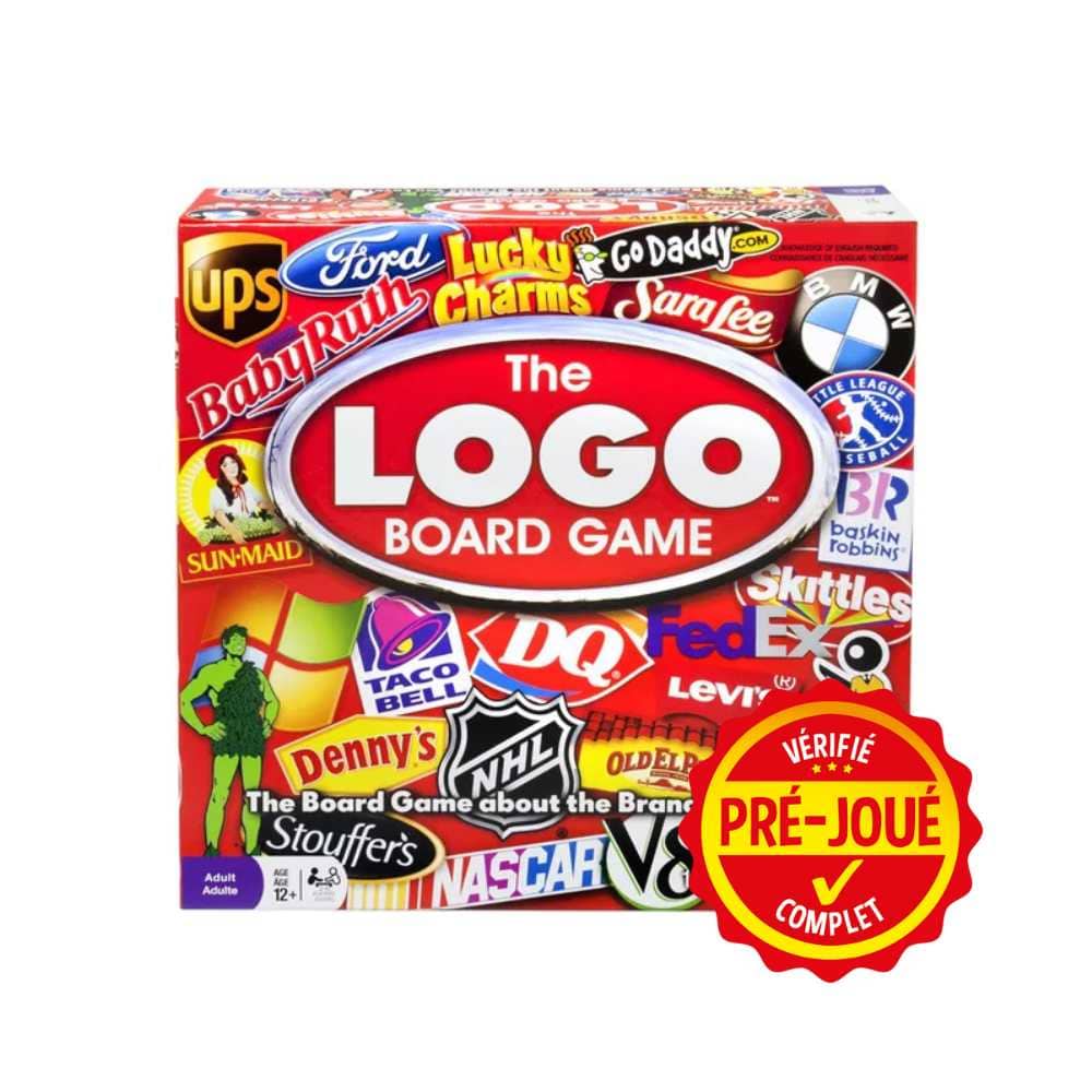 The Logo boardgame (pré-joué) (EN) BAZAR - Bazar - Ambiance (party)