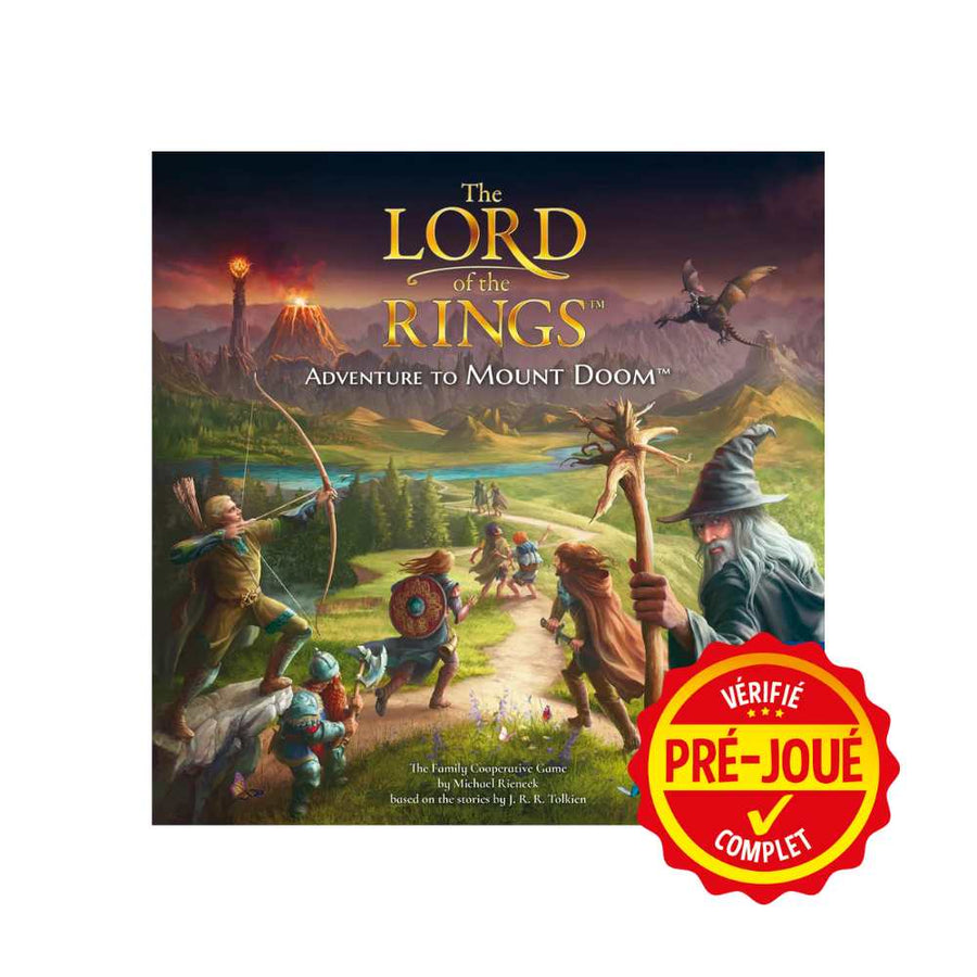 The lord of the Rings - Adventure to Mount Doom (pré-joué) (EN) BAZAR - Bazar - Famille