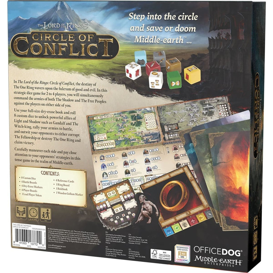 The Lord of the Rings: Circle of Conflict (EN) JEUX - Stratégie - Stratégie léger
