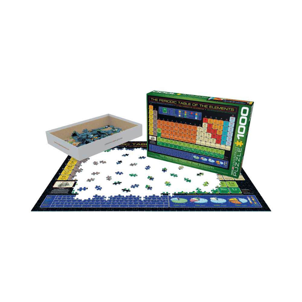 The Periodic Table of Elements  Updated 2017 CASSE-TÊTE - 200 - 275 morceaux