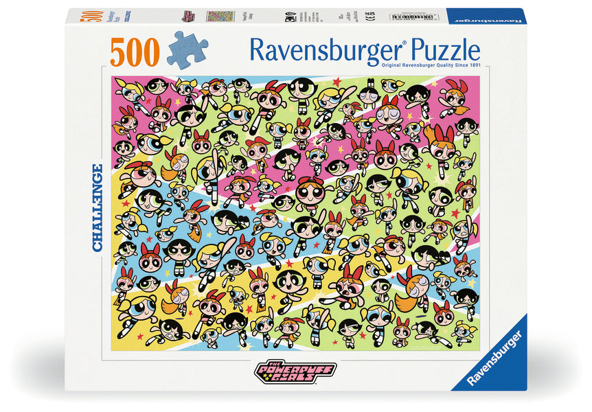 The Powerpuff Girls Challenge (500pcs) CASSE-TÊTE - 400 - 550 morceaux