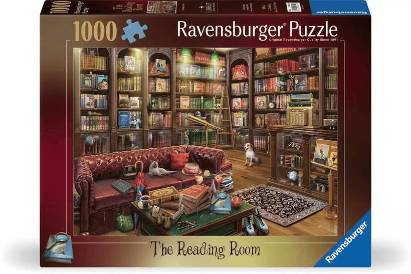 The Reading Room (1000 pcs) CASSE-TÊTE - 1000 morceaux
