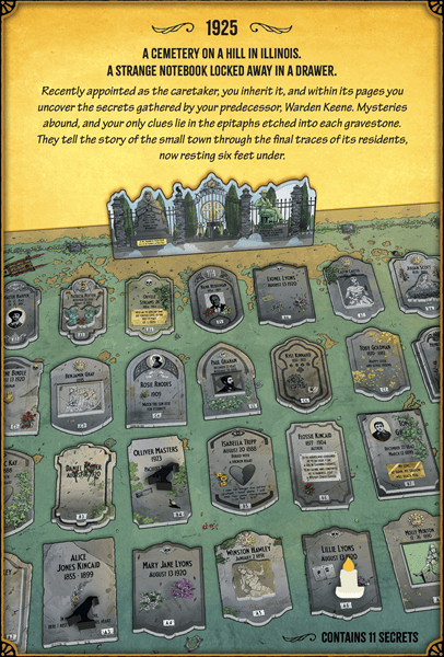 The Secrets of Warden Keene (EN) JEUX - Détective &amp; évasion
