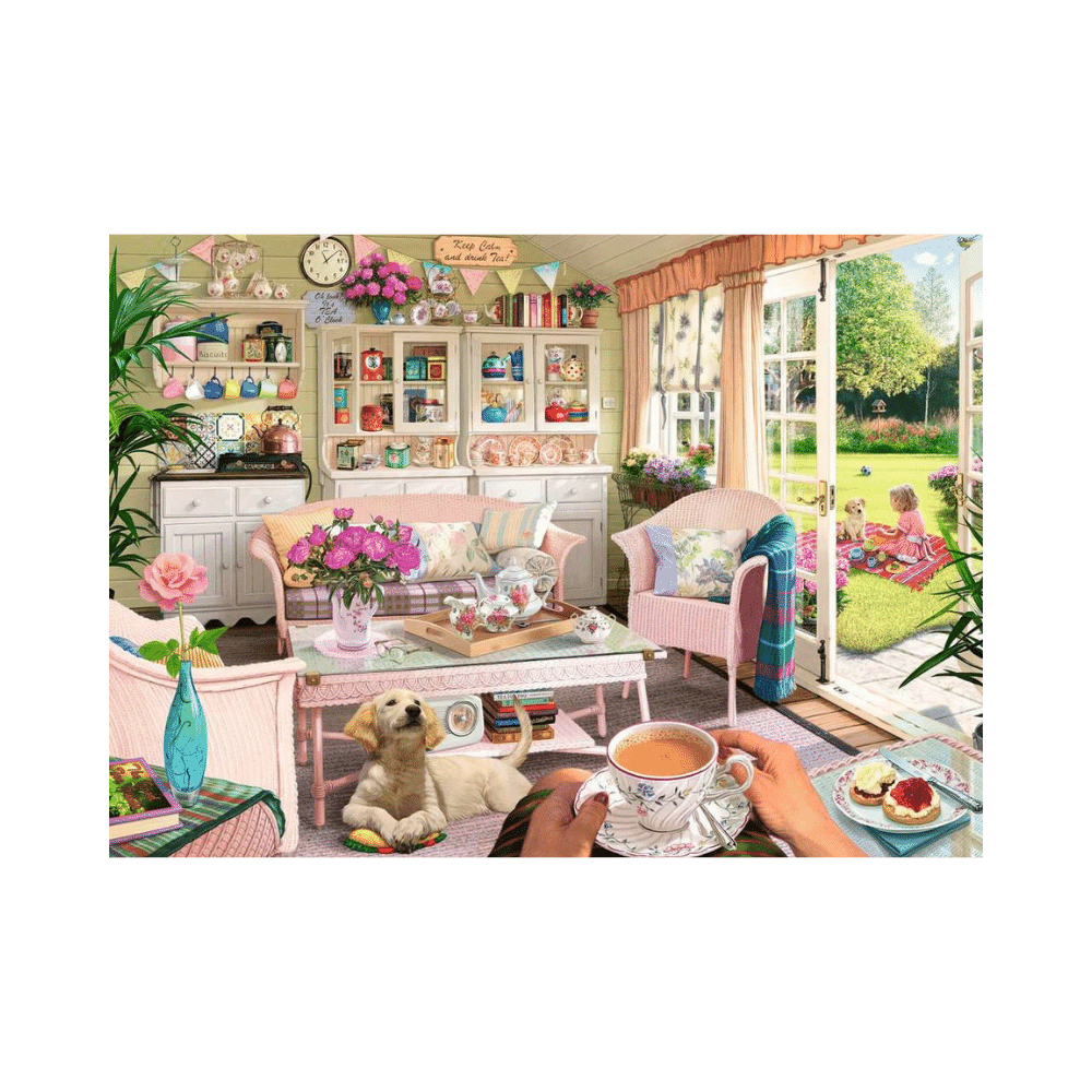 The Tea House (1000 pc) CASSE-TÊTE - 1000 morceaux