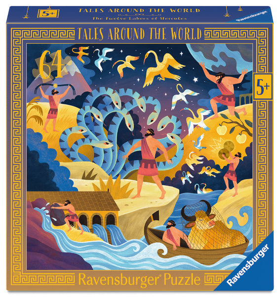 The Twelve Labors of Hercules (64pcs) CASSE-TÊTE - 50 - 99 morceaux