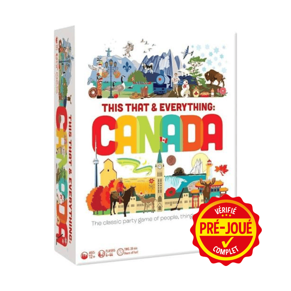 This That and Everything : Canada (pré-joué) (EN) BAZAR