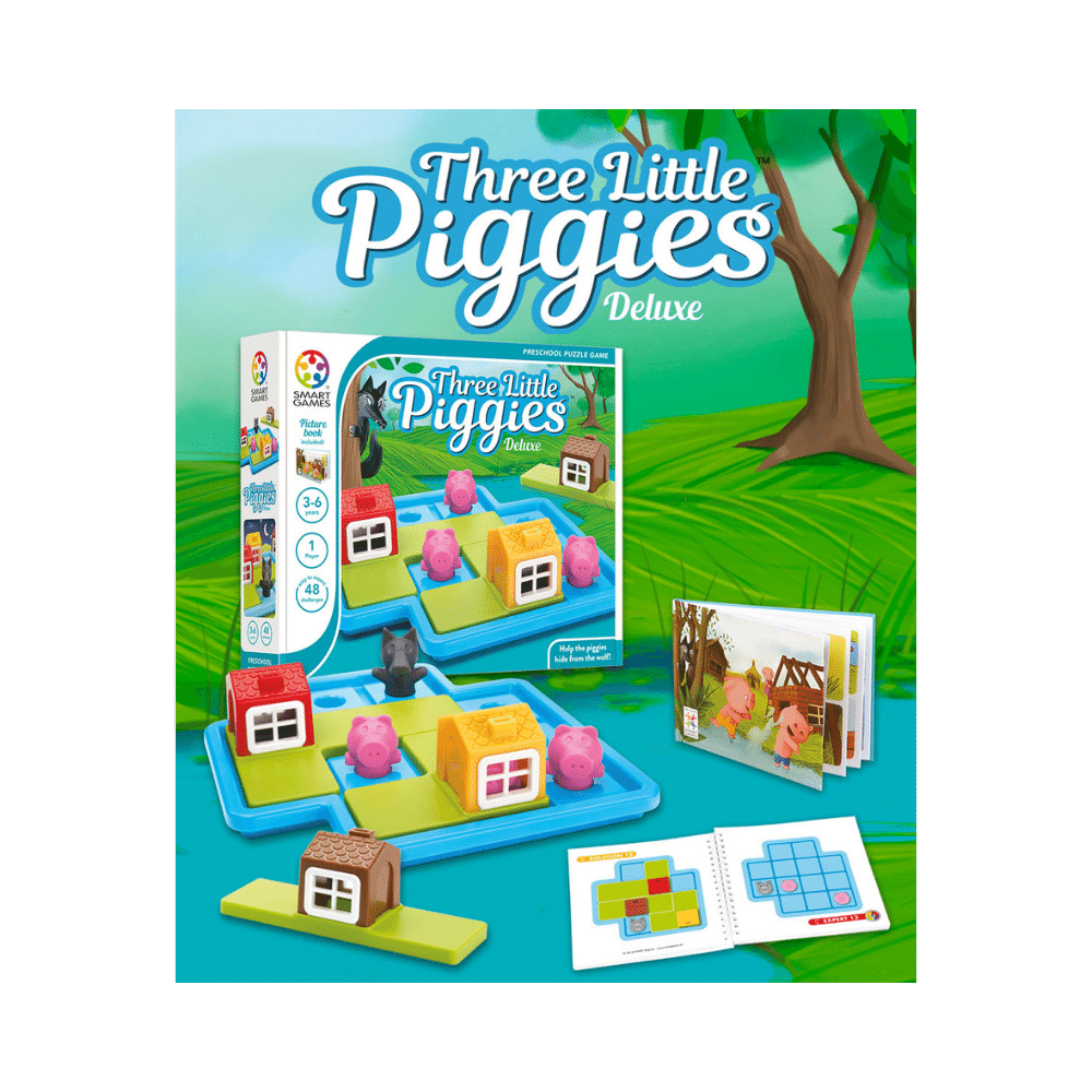 Three Little Piggies Deluxe (ML) JEUX - Solo