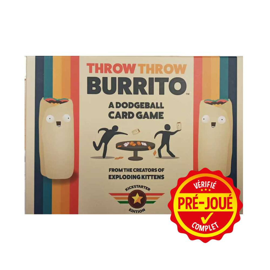 Throw Throw Burrito Kickstarter edition [pré-joué] (EN) BAZAR - Bazar - Ambiance (party)