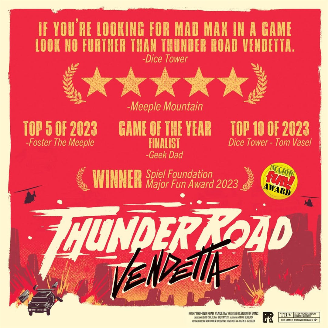 Thunder Road - Vendetta Deluxe (EN) JEUX - Famille