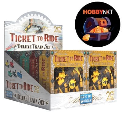 Ticket to Ride - 20th Anniversary Deluxe Train Set - Gris Accessoires - Pièces de jeu