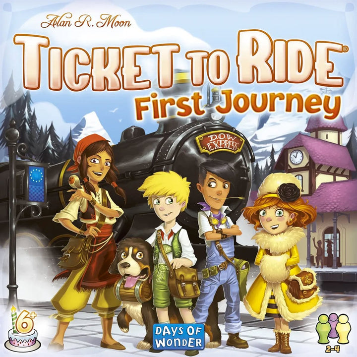 Ticket to Ride - Europe - First Journey (ML) JEUX - Enfants - Enfants 6 ans +