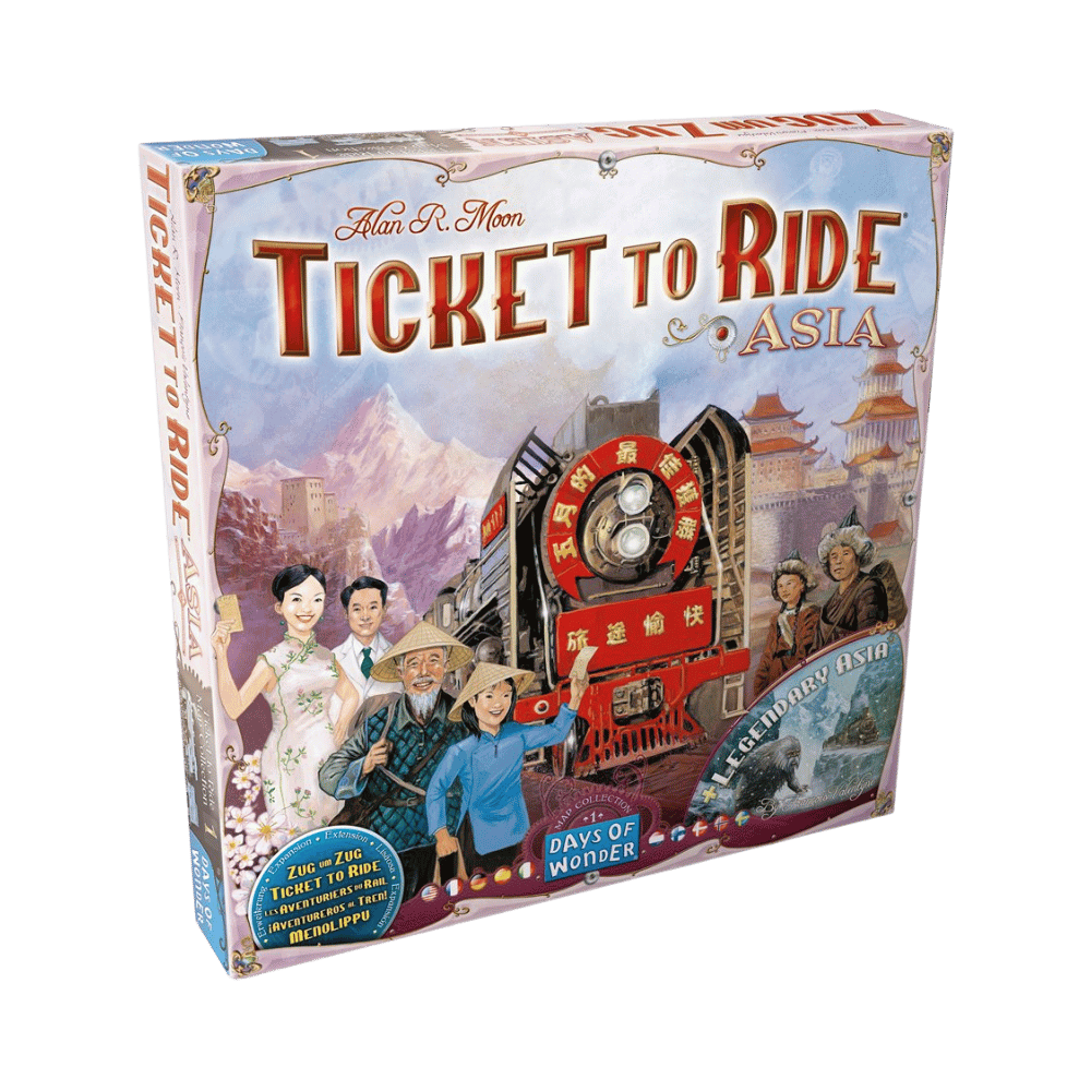 Ticket to Ride: Map #1 - Asia Exp. (ML) JEUX - Famille