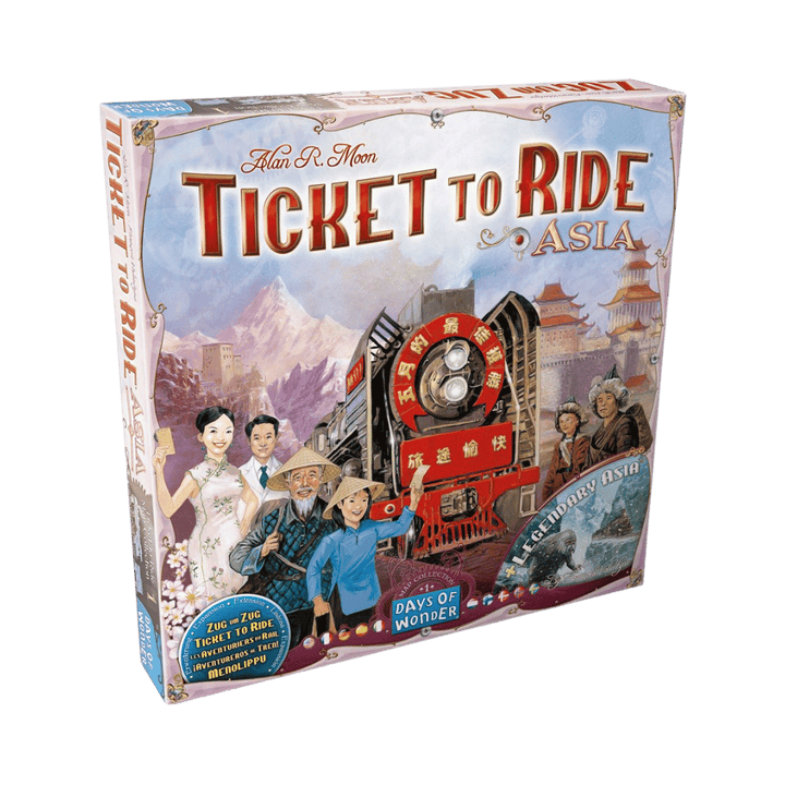 Ticket to Ride: Map #1 - Asia Exp. (ML) JEUX - Famille