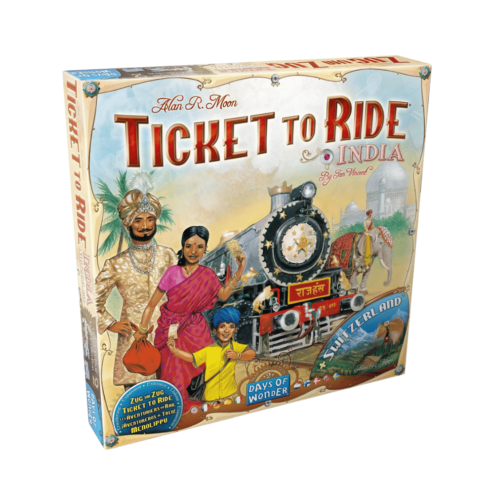 Ticket to Ride: Map #2 - India (ML) JEUX - Famille