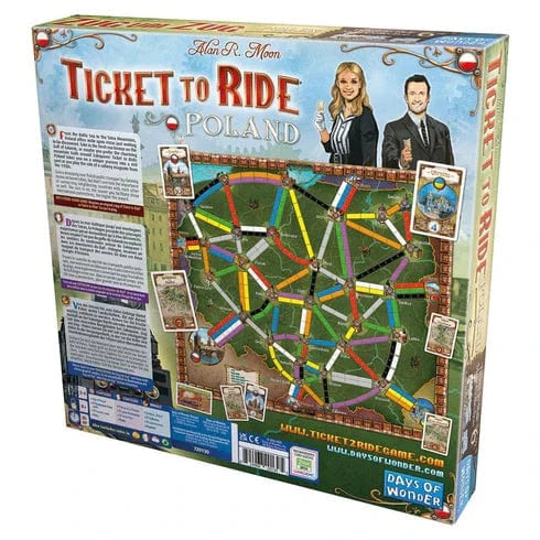 Ticket to Ride: Map 6.5 Poland (ML) JEUX - Famille