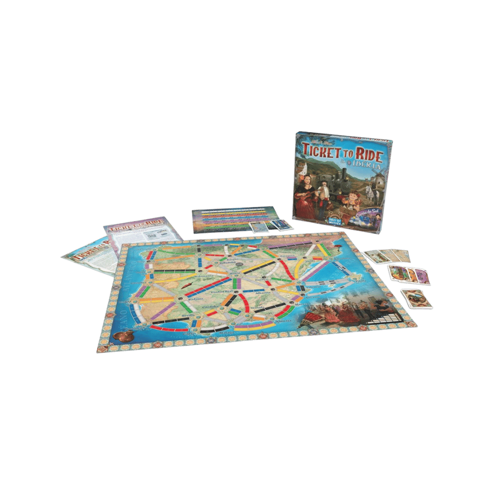 Ticket to Ride: Map #8 - Iberia & South Korea (ML) JEUX - Famille