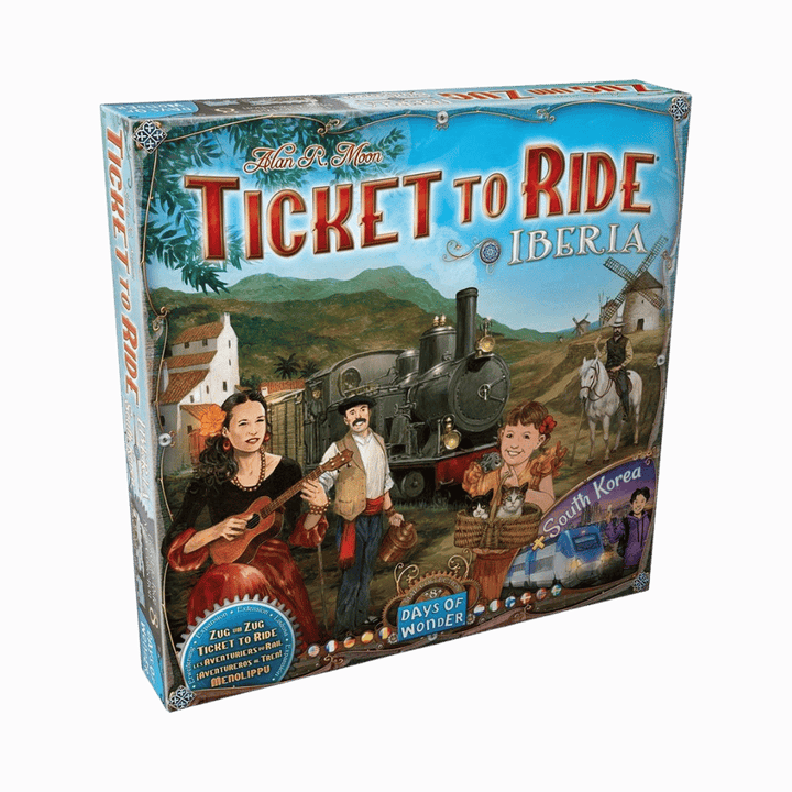 Ticket to Ride: Map #8 - Iberia & South Korea (ML) JEUX - Famille