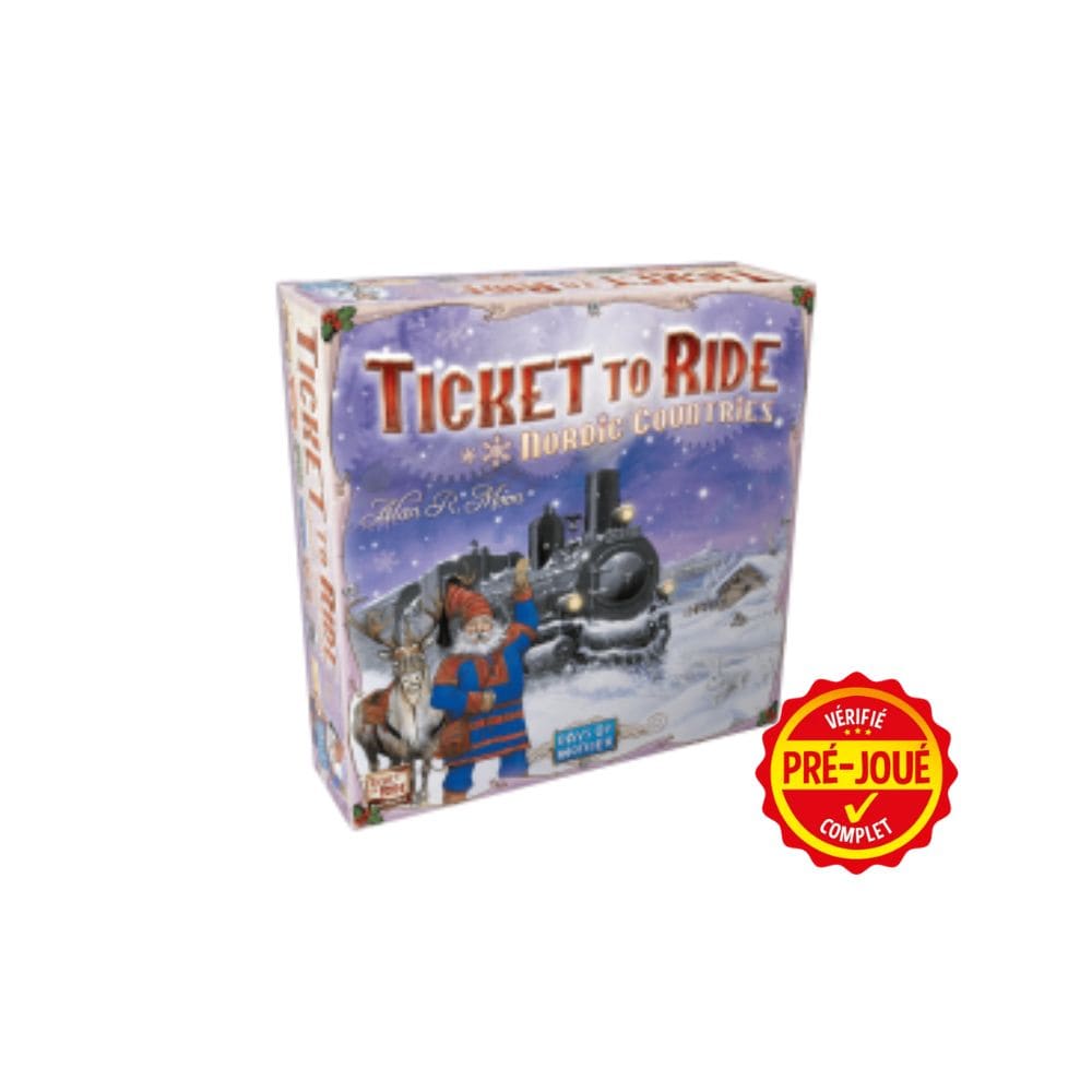 Ticket to Ride : Nordic Countries (pré-joué) (EN) BAZAR - Bazar - Famille