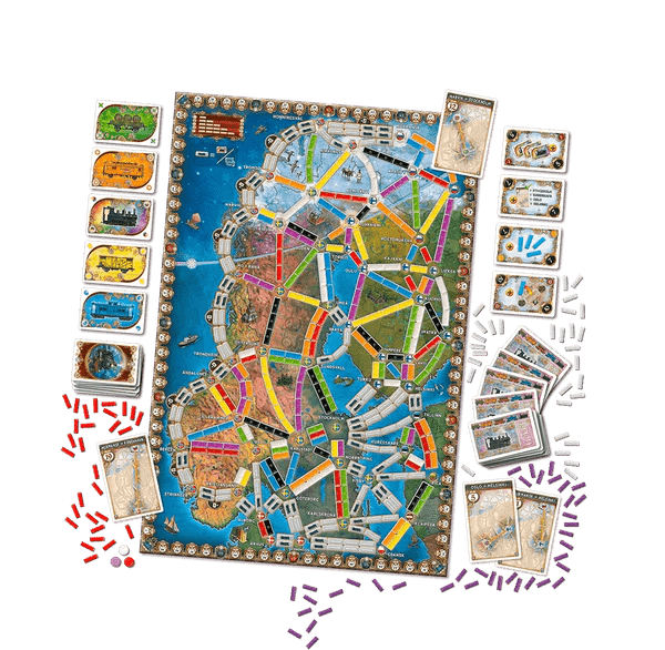 Ticket to Ride - Northern Lights (EN) JEUX - Famille