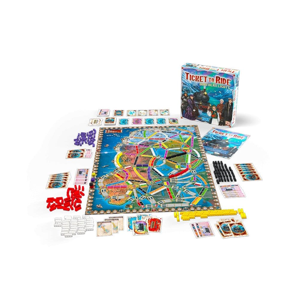Ticket to Ride - Northern Lights (EN) JEUX - Famille
