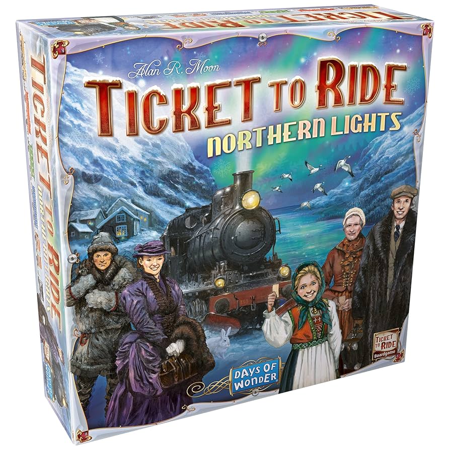 Ticket to Ride - Northern Lights (EN) JEUX - Famille