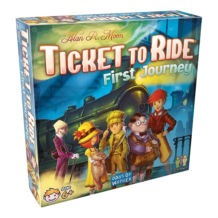 Ticket to Ride - USA - First Journey (EN) JEUX - Enfants - Enfants 6 ans +
