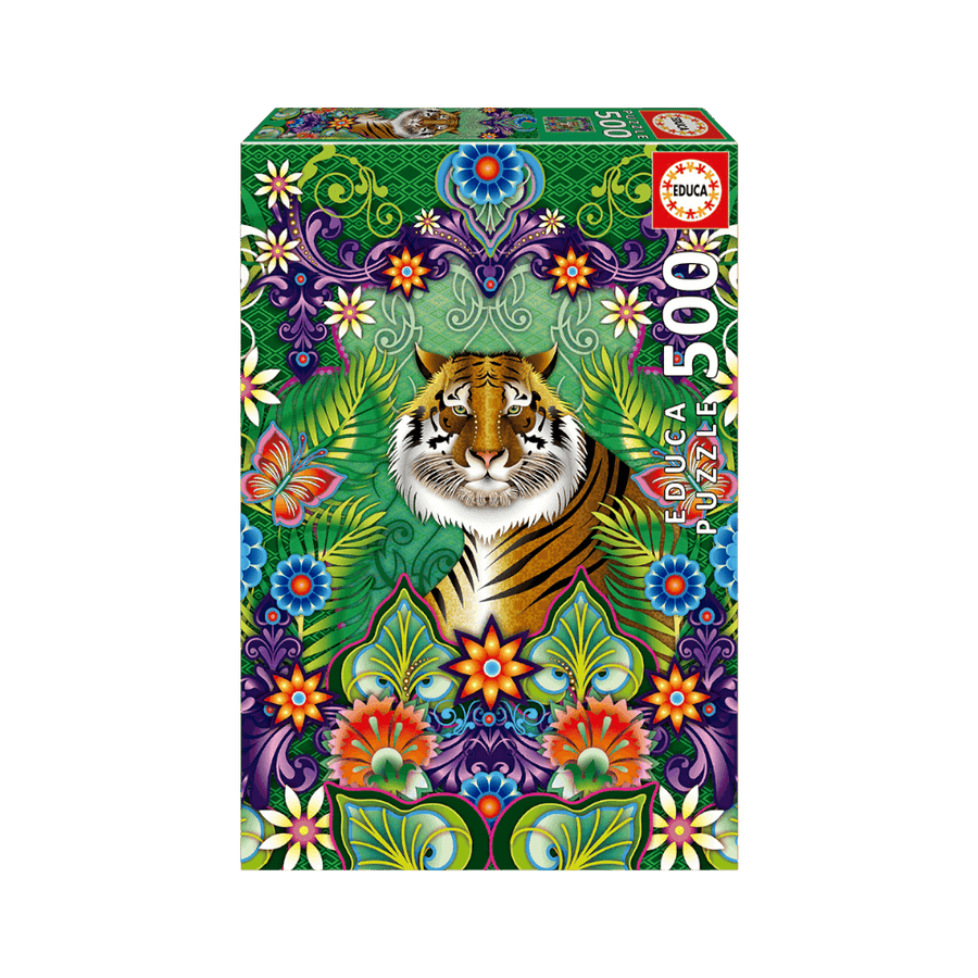 Tigre du Bengal | Bengal Tiger (Puzzle 500 pcs) CASSE-TÊTE - 400 - 550 morceaux