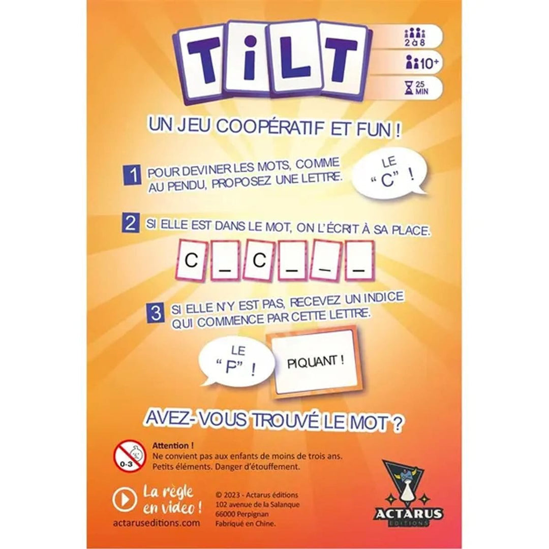 Tilt (FR) JEUX - Ambiance-Party