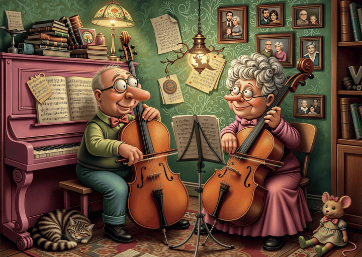 Timeless Music Duo (1000pcs) CASSE-TÊTE - 1000 morceaux