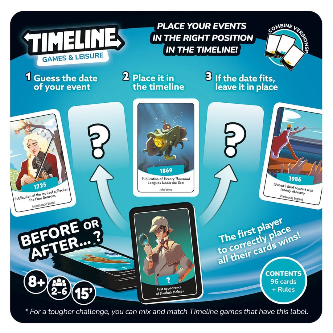 Timeline: Games & Leasure  - 2026 version (EN) JEUX - Famille