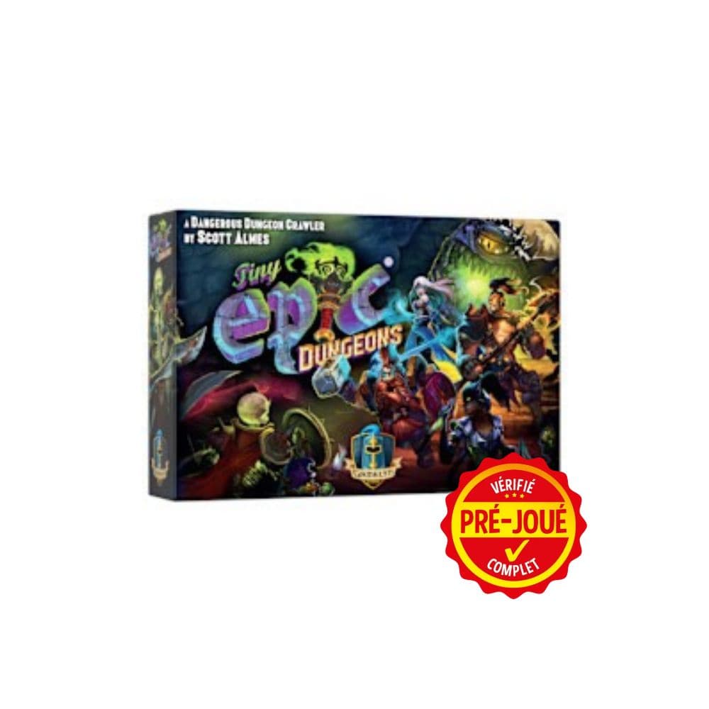 Tiny Epic Dungeons (pré-joué) (EN) BAZAR - Bazar - Stratégie