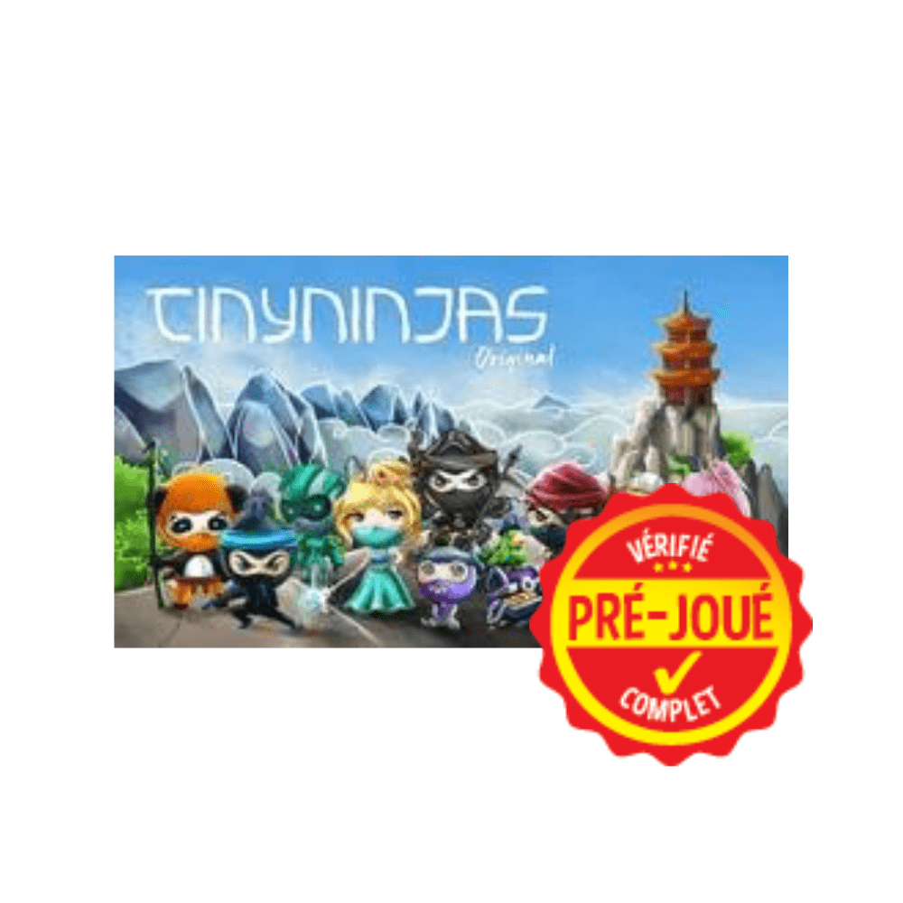 Tiny ninjas (pré-joué) (EN) BAZAR - Bazar - Famille