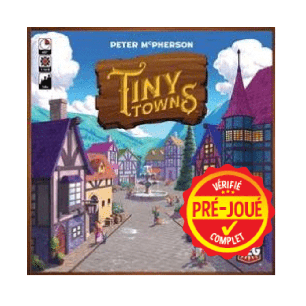 Tiny towns [pré-joué] (EN) BAZAR - Bazar - Famille