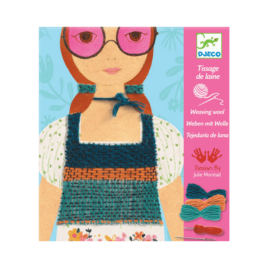 Tissage de laine / La vie en rose PASSE-TEMPS