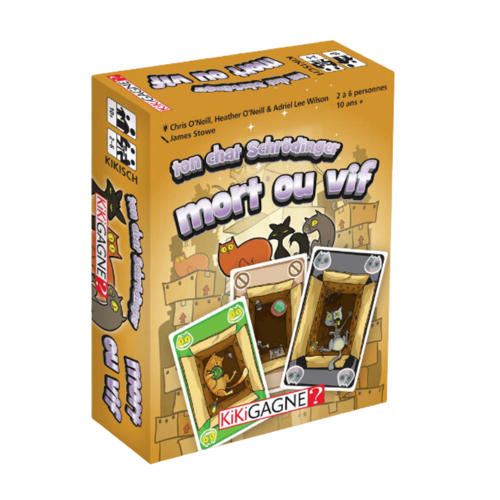 Ton chat Schrödinger mort ou vif (FR) JEUX - Ambiance-Party
